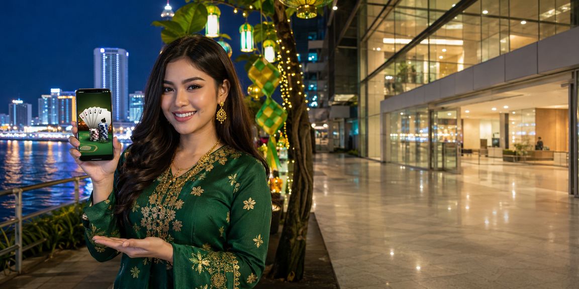 Sesi poker sempena Hari Raya di Penang